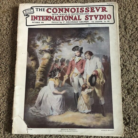 magaznie Other - Vintage The Connoissevr International stvdio October 1931 magazine